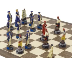The Pirates Vs Navy Hand Painted Themed Chess Set By Italfama 11 The Pirates Vs Navy Hand Painted Themed Chess Set By Italfama -Board Games - Chess And Cards Shop RCPB346 04
