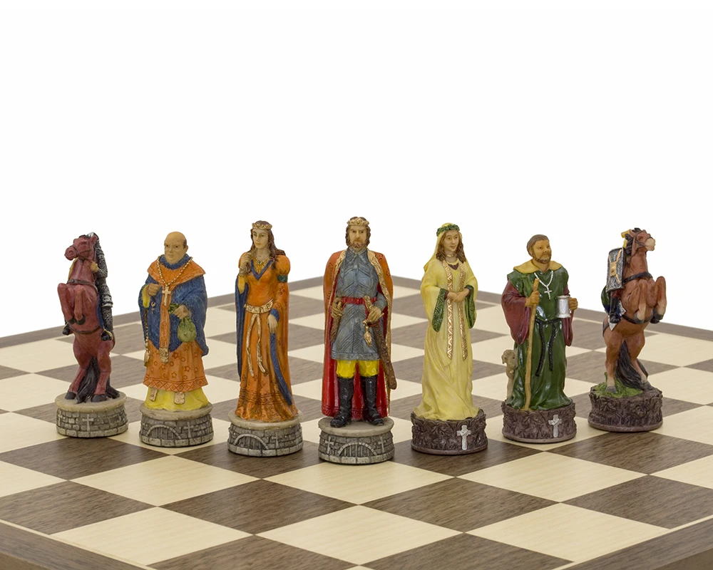 The Robin Hood Hand Painted Themed Chess Set By Italfama 2 The Robin Hood Hand Painted Themed Chess Set By Italfama - Image 2