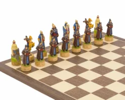 The Russians Vs Mongolians Hand Painted Themed Chess Set By Italfama -Board Games - Chess And Cards Shop RCPB348 03