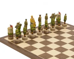 The Hitler Vs Roosevelt, Second World War Hand Painted Themed Chess Set By Italfama -Board Games - Chess And Cards Shop RCPB354 03