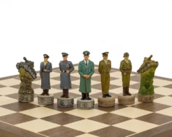 The Hitler Vs Roosevelt, Second World War Hand Painted Themed Chess Set By Italfama -Board Games - Chess And Cards Shop RCPB354 05