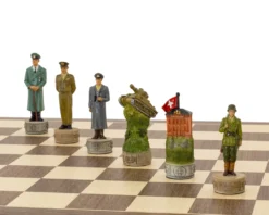 The Hitler Vs Roosevelt, Second World War Hand Painted Themed Chess Set By Italfama -Board Games - Chess And Cards Shop RCPB354 06