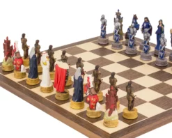 The King Arthur Hand Painted Themed Chess Set By Italfama -Board Games - Chess And Cards Shop RCPB359 05