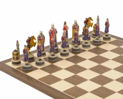 The Hungarians Vs Turkish Hand Painted Themed Chess Set By Italfama -Board Games - Chess And Cards Shop RCPB362 03