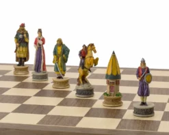 The Hungarians Vs Turkish Hand Painted Themed Chess Set By Italfama -Board Games - Chess And Cards Shop RCPB362 06