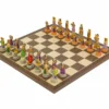 The Zodiac Hand Painted Italian Themed Chess Set By Italfama