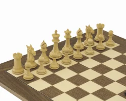 The Columbus Ebony And Walnut Chess Set -Board Games - Chess And Cards Shop RCPB366 03