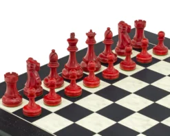 The Red And Black Broadbase Chess Set 10 The Red And Black Broadbase Chess Set -Board Games - Chess And Cards Shop RCPB370 03