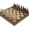 The Berkeley Chess Roman Russet And Walnut Chess Set
