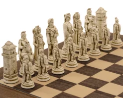 The Berkeley Chess Roman Russet And Walnut Chess Set -Board Games - Chess And Cards Shop RCPB378 2