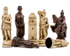 The Berkeley Chess Roman Russet And Walnut Chess Set -Board Games - Chess And Cards Shop RCPB378 6