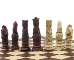 The Berkeley Chess Victorian Cardinal Palisander Chess Set -Board Games - Chess And Cards Shop RCPB379b 04