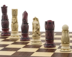 The Berkeley Chess Victorian Cardinal Palisander Chess Set -Board Games - Chess And Cards Shop RCPB379b 05