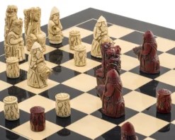 The Berkeley Chess Medieval Black Cardinal Chess Set -Board Games - Chess And Cards Shop RCPB385b 03