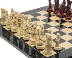 The Berkeley Chess Movie Stars Black Cardinal Grand Chess Set -Board Games - Chess And Cards Shop RCPB386b 03