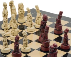 The Berkeley Chess Movie Stars Black Cardinal Grand Chess Set -Board Games - Chess And Cards Shop RCPB386b 04