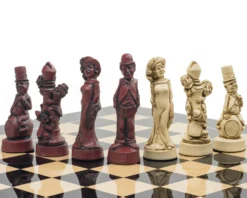 The Berkeley Chess Movie Stars Black Cardinal Grand Chess Set -Board Games - Chess And Cards Shop RCPB386b 05