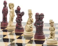 The Berkeley Chess Movie Stars Black Cardinal Grand Chess Set -Board Games - Chess And Cards Shop RCPB386b 06