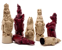 The Berkeley Chess Royal Beasts Black Cardinal Grand Chess Set -Board Games - Chess And Cards Shop RCPB390 6