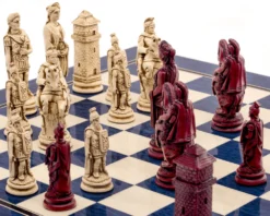The Berkeley Chess Roman Blue Cardinal Chess Set -Board Games - Chess And Cards Shop RCPB393 4
