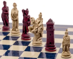 The Berkeley Chess Roman Blue Cardinal Chess Set -Board Games - Chess And Cards Shop RCPB393 5