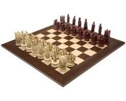 The Berkeley Chess Elizabethan Cardinal Palisander Grand Chess Set