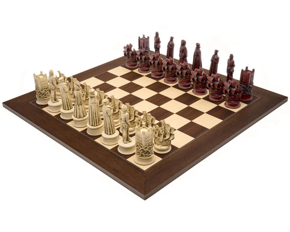 The Berkeley Chess Elizabethan Cardinal Palisander Grand Chess Set 1 The Berkeley Chess Elizabethan Cardinal Palisander Grand Chess Set