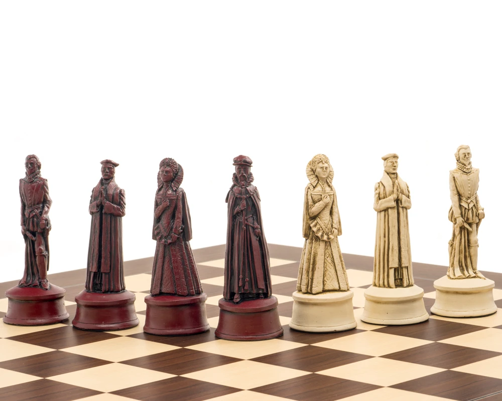 The Berkeley Chess Elizabethan Cardinal Palisander Grand Chess Set 6 The Berkeley Chess Elizabethan Cardinal Palisander Grand Chess Set - Image 6