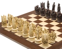 The Berkeley Chess Elizabethan Russet And Palisander Grand Chess Set -Board Games - Chess And Cards Shop RCPB395 02