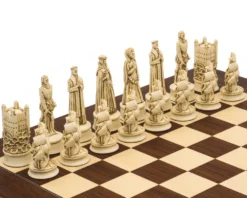 The Berkeley Chess Elizabethan Russet And Palisander Grand Chess Set -Board Games - Chess And Cards Shop RCPB395 03