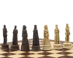 The Berkeley Chess Elizabethan Russet And Palisander Grand Chess Set -Board Games - Chess And Cards Shop RCPB395 05