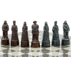 The Berkeley Chess English Grey Metal Chess Set -Board Games - Chess And Cards Shop RCPB398 3