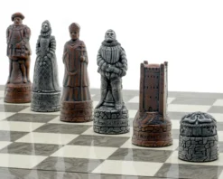 The Berkeley Chess English Grey Metal Chess Set -Board Games - Chess And Cards Shop RCPB398 5