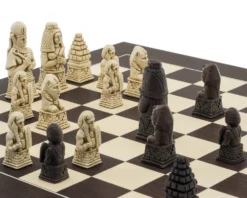 The Berkeley Chess Egyptian Russet And Wenge Chess Set -Board Games - Chess And Cards Shop RCPB399b 03