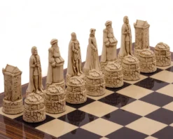 The Berkeley Chess Scottish Russet Palisander Chess Set -Board Games - Chess And Cards Shop RCPB405 2