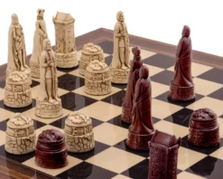 The Berkeley Chess Scottish Russet Palisander Chess Set -Board Games - Chess And Cards Shop RCPB405 3