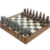 The Berkeley Chess Scottish Metal And Palisander Chess Set