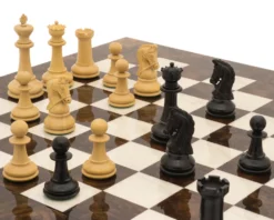 The Monarch Ebony And Walnut Grand Luxury Chess Set 12 The Monarch Ebony And Walnut Grand Luxury Chess Set -Board Games - Chess And Cards Shop RCPB422 05