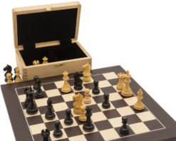 The Fierce Knight Black And Wenge Chess Set -Board Games - Chess And Cards Shop RCPB426 03