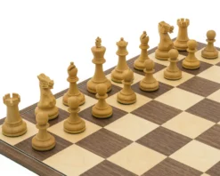 The Executive Staunton Sheesham And Walnut Folding Chess Set -Board Games - Chess And Cards Shop RCPB436 02