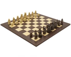 The Isle Of Lewis Montgoy Palisander Grand Chess Set