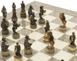 The Zombie And Grey Ash Deluxe Chess Set -Board Games - Chess And Cards Shop RCPB440 03