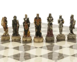 The Zombie And Grey Ash Deluxe Chess Set -Board Games - Chess And Cards Shop RCPB440 04