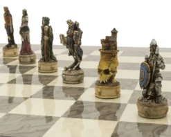 The Zombie And Grey Ash Deluxe Chess Set -Board Games - Chess And Cards Shop RCPB440 05