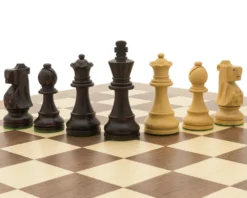 The Antiqued British Staunton And Walnut Deluxe Chess Set -Board Games - Chess And Cards Shop RCPB441 05