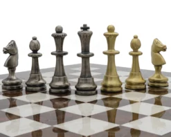 The Vicenza Dark Walnut Luxury Chess Set 12 The Vicenza Dark Walnut Luxury Chess Set -Board Games - Chess And Cards Shop RCPB445 05