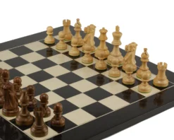 American Staunton Sheesham And Black Chess Set 13 American Staunton Sheesham And Black Chess Set -Board Games - Chess And Cards Shop RCPB455 2