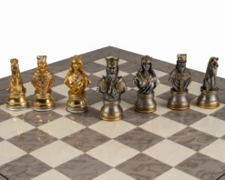 The Medieval And Ash Burl Luxury Chess Set -Board Games - Chess And Cards Shop RCPB464 05