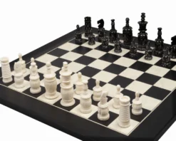 The Barley Corn And Black Deluxe Chess Set -Board Games - Chess And Cards Shop RCPB465 02