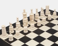 The Barley Corn And Black Deluxe Chess Set -Board Games - Chess And Cards Shop RCPB465 03